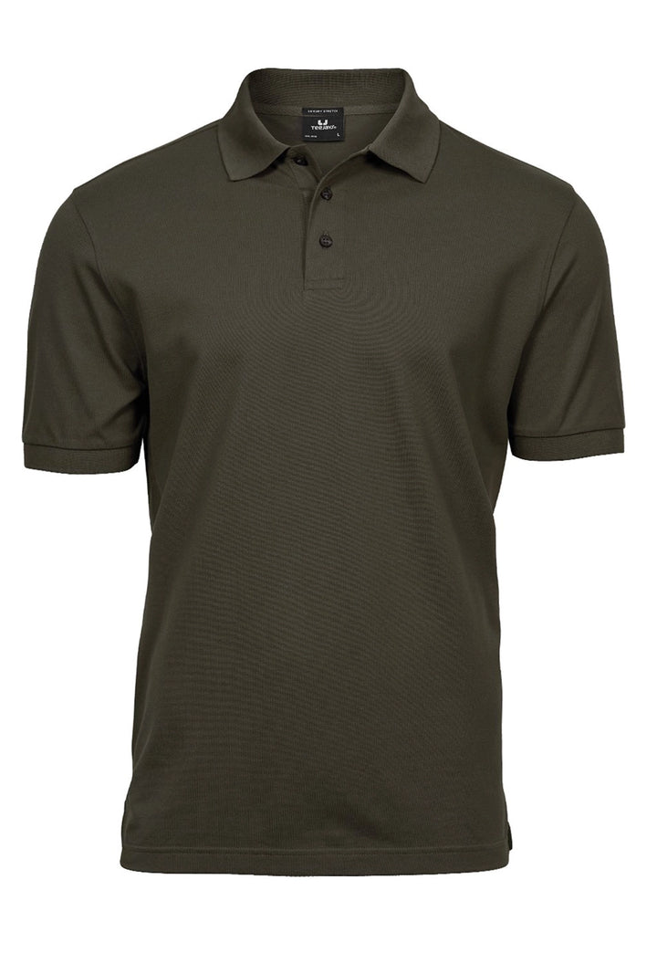 Luxury Stretch Short Sleeve Polo Shirt - The Work Uniform Company