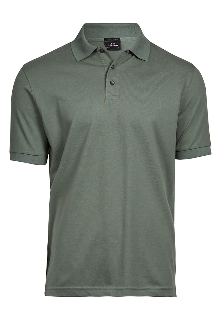 Luxury Stretch Short Sleeve Polo Shirt - The Work Uniform Company