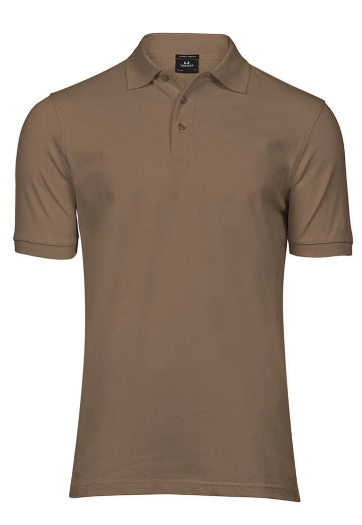Luxury Stretch Short Sleeve Polo Shirt - The Work Uniform Company