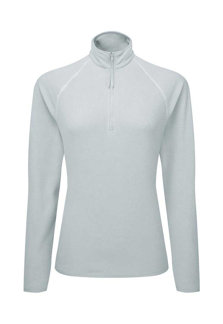 A TR125 Women’s TriDri® Recycled Elements active-fitted fleece in Cool Grey