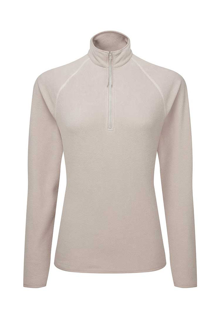 A TR125 Women’s TriDri® Recycled Elements active-fitted fleece in Stone