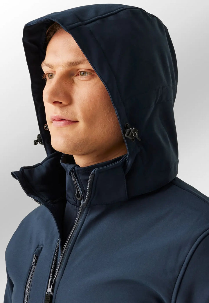 Venturer 3 - Layer Hooded Softshell Jacket - The Work Uniform Company