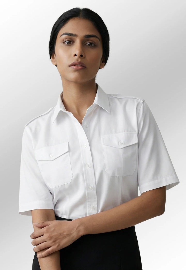 Trapani Non - Iron Pilot Shirt - The Work Uniform Company