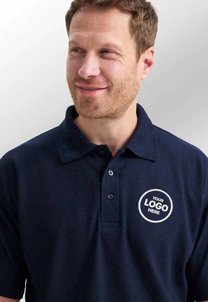 Classic Polo Shirt - Bundle of 8 with Free Logos - The Work Uniform Company