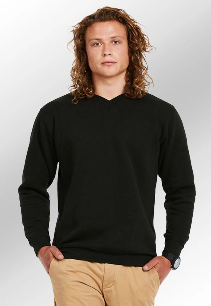 Premium V-Neck Sweatshirt - The Work Uniform Company