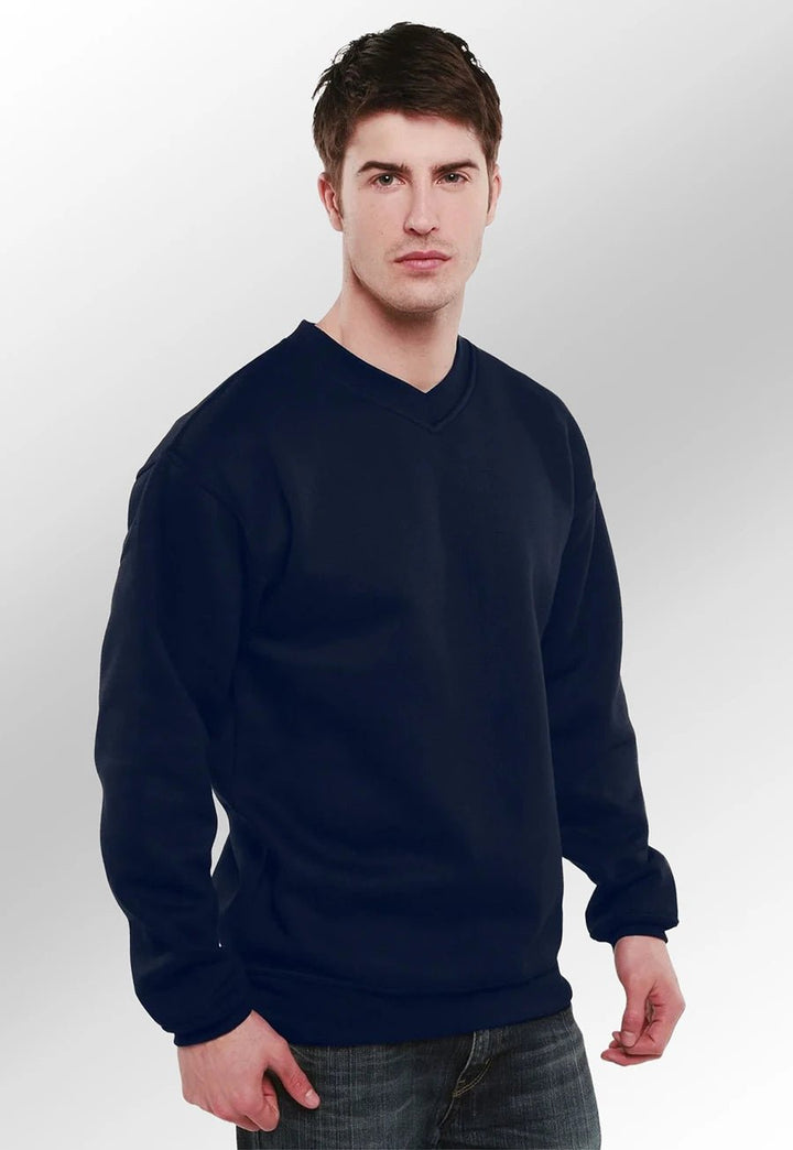Premium V-Neck Sweatshirt - The Work Uniform Company