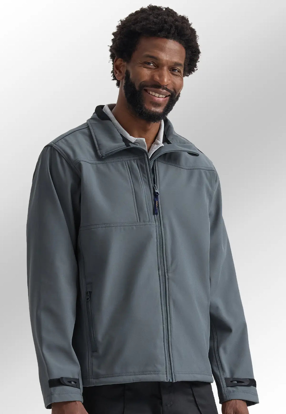 Premium Full Zip Soft Shell Jacket UC611 - The Work Uniform Company