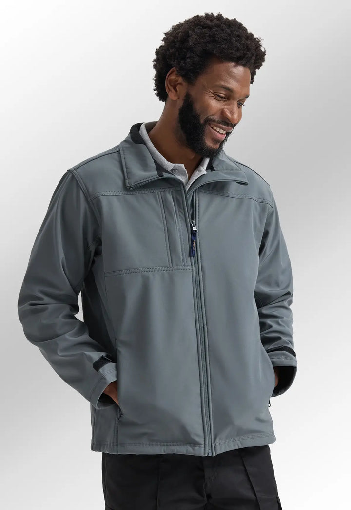 Premium Full Zip Soft Shell Jacket UC611 - The Work Uniform Company