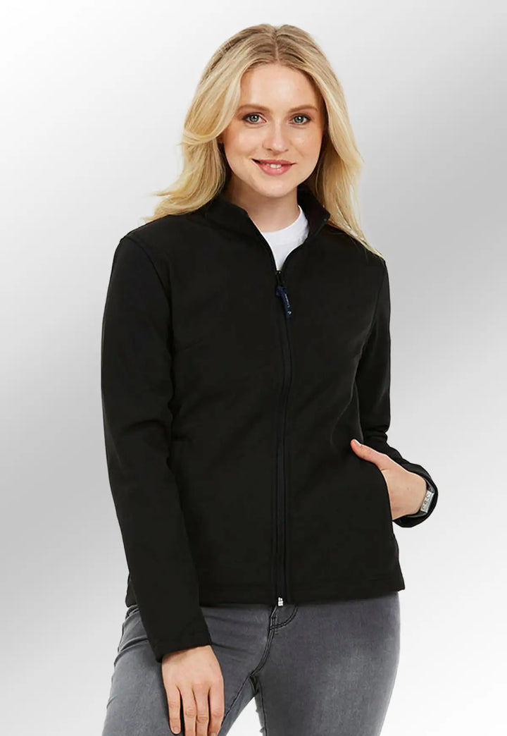 Ladies Classic Full Zip Softshell Jacket - The Work Uniform Company