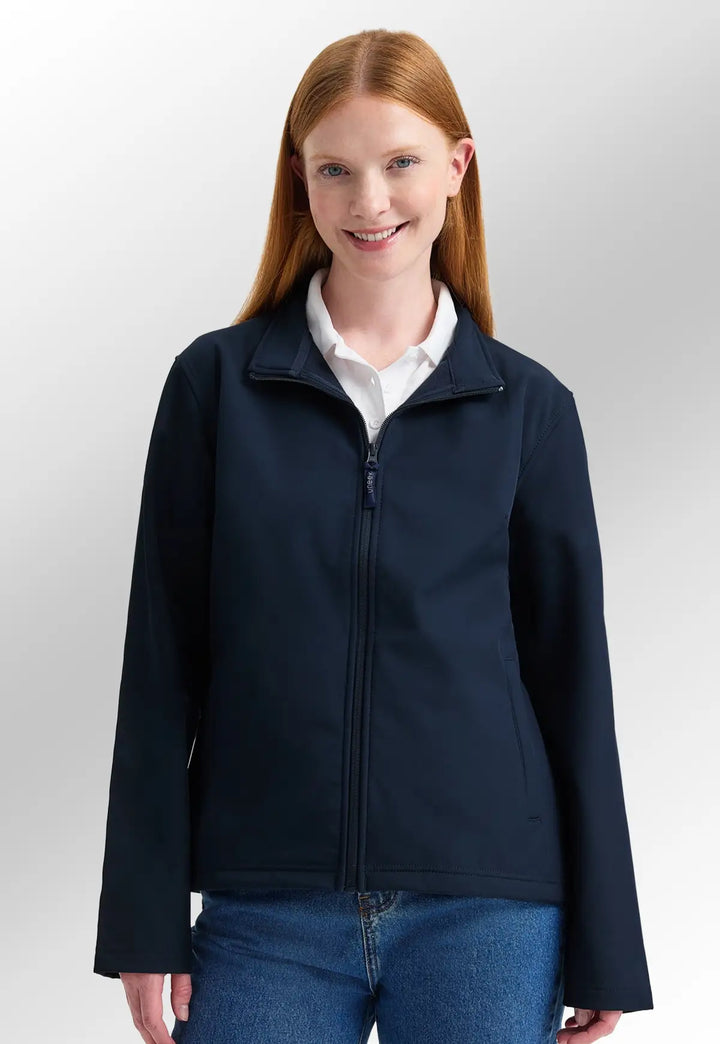 Ladies Classic Full Zip Softshell Jacket - The Work Uniform Company