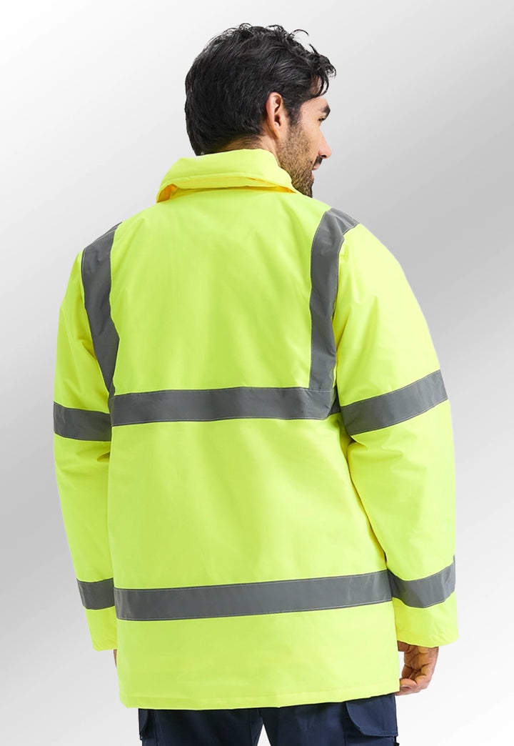 Hi Vis Road Safety Jacket - The Work Uniform Company
