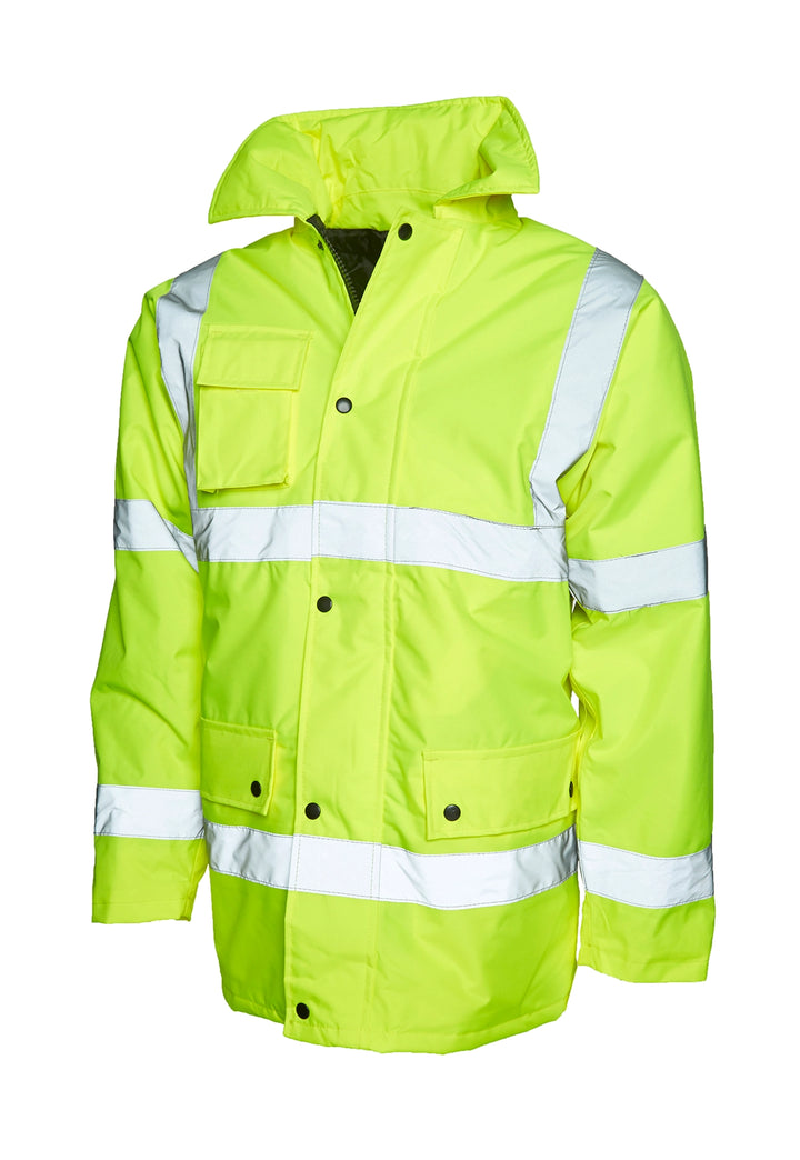 Hi Vis Road Safety Jacket - The Work Uniform Company