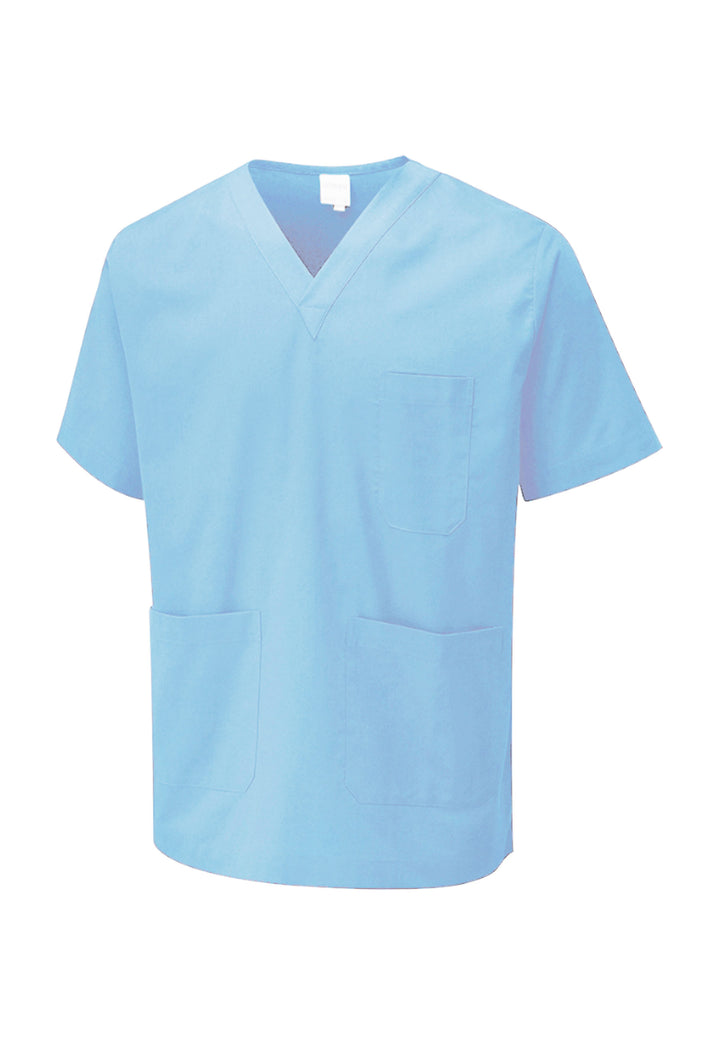 Branded Scrub Set in Sky Blue with Free Logo Embroidery (Bundle of 8)