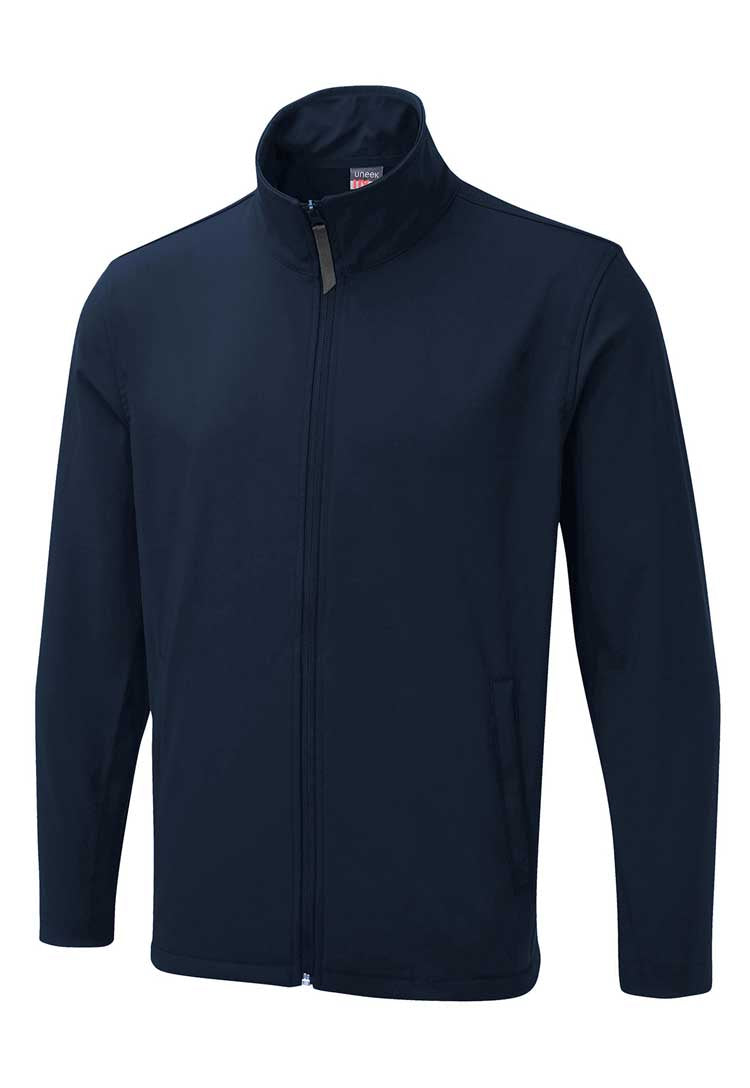 Classic Full Zip Softshell Jacket UX10 navy