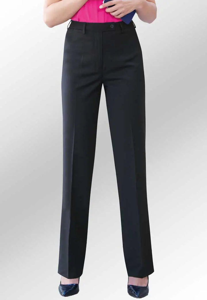 Varese Straight Leg Trousers 2109 in Charcoal