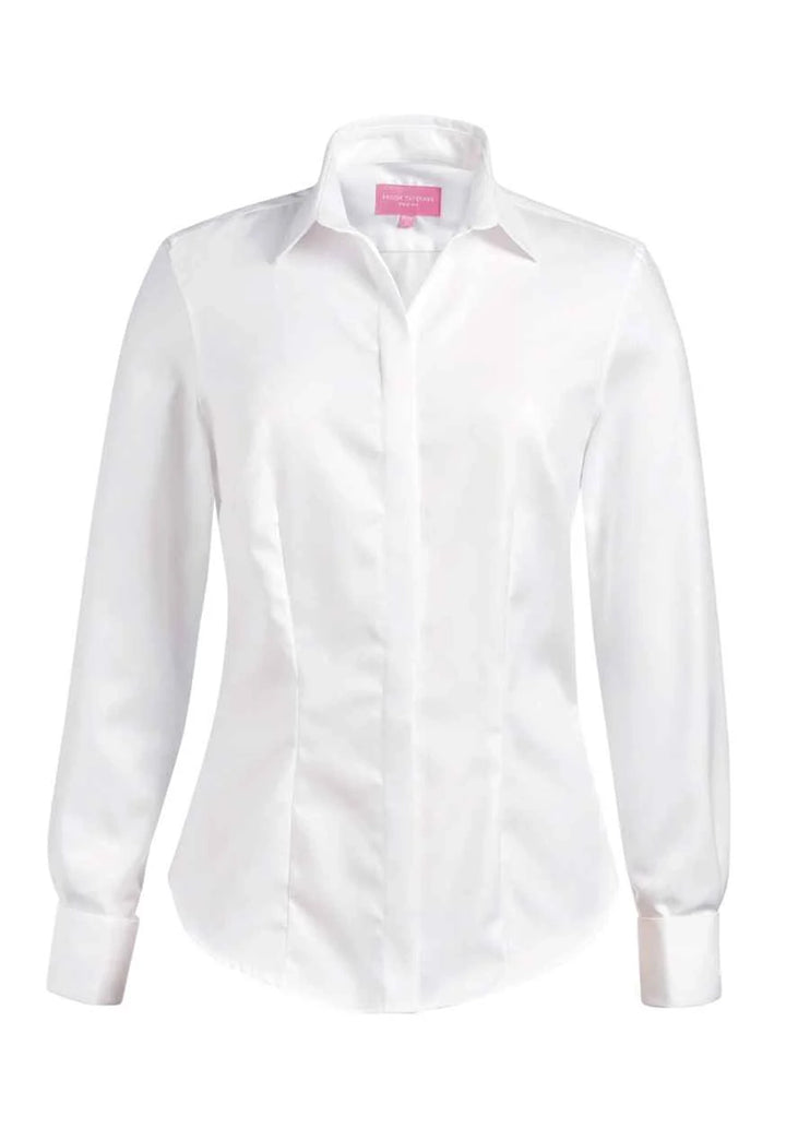 Villeta Herringbone Shirt - The Work Uniform Company