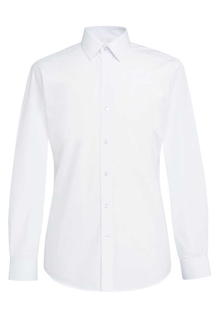 White Vulcan Slim Fit Shirt 7889