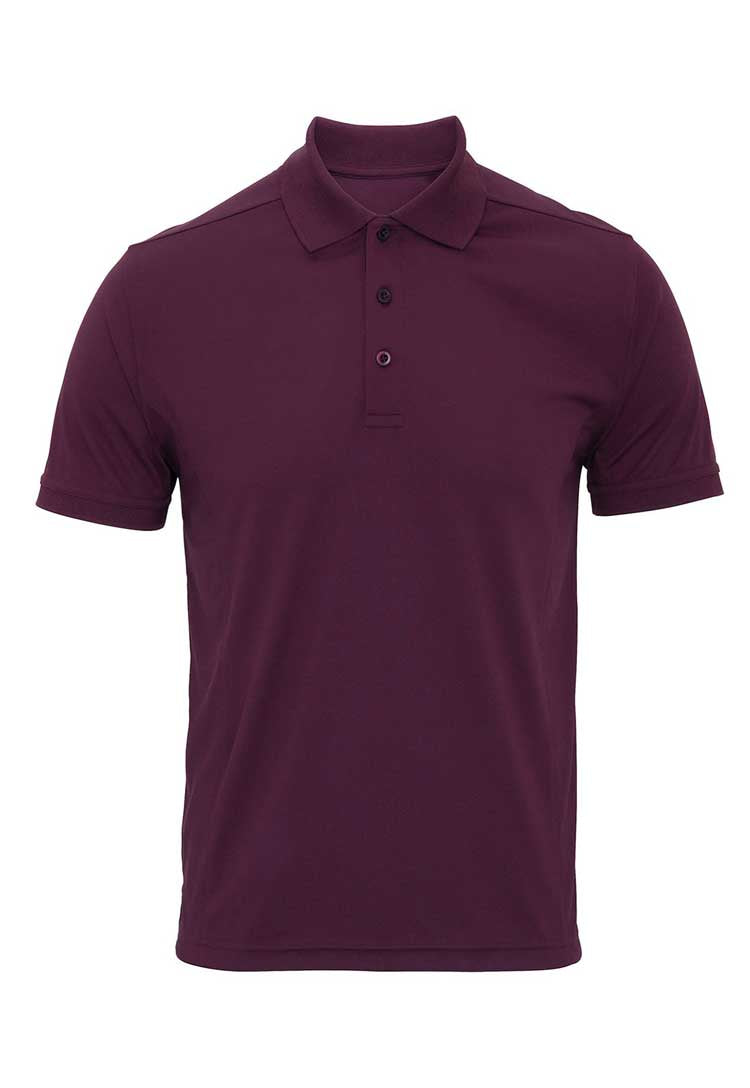 Coolchecker® Piqué Polo PR615 aubergine