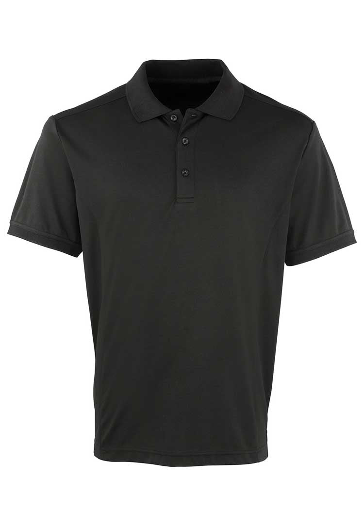 Coolchecker® Piqué Polo PR615 Black