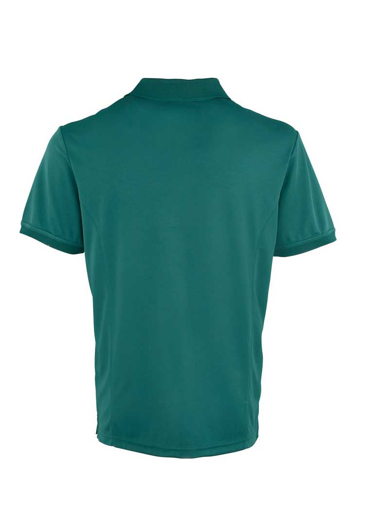 Coolchecker® Piqué Polo PR615 Bottle Green Back view