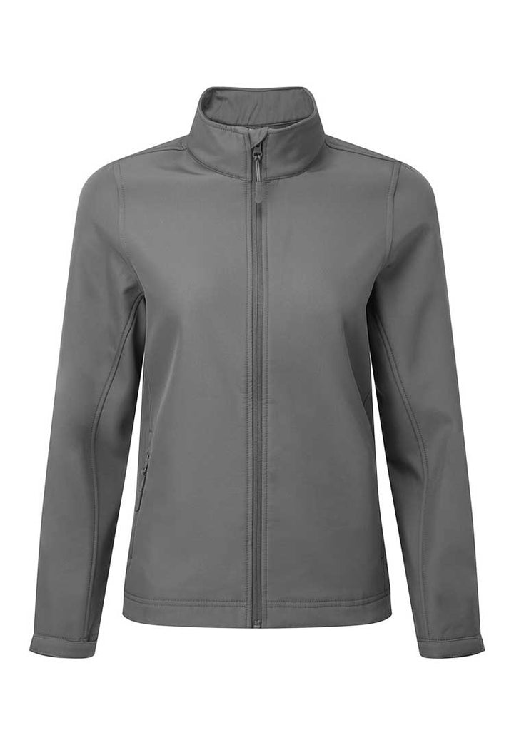 Women’s Windchecker® Printable and Recycled Softshell Jacket PR812 grey