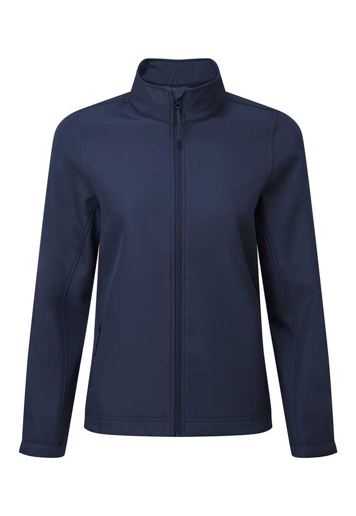 Women’s Windchecker® Printable and Recycled Softshell Jacket PR812 navy