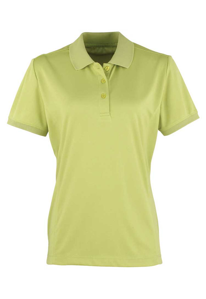 Women's Coolchecker® Piqué Polo PR616 lime