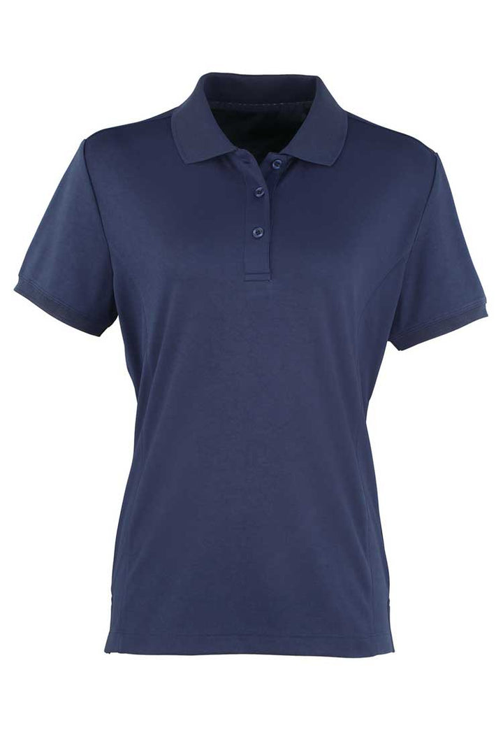 Women's Coolchecker® Piqué Polo PR616 navy