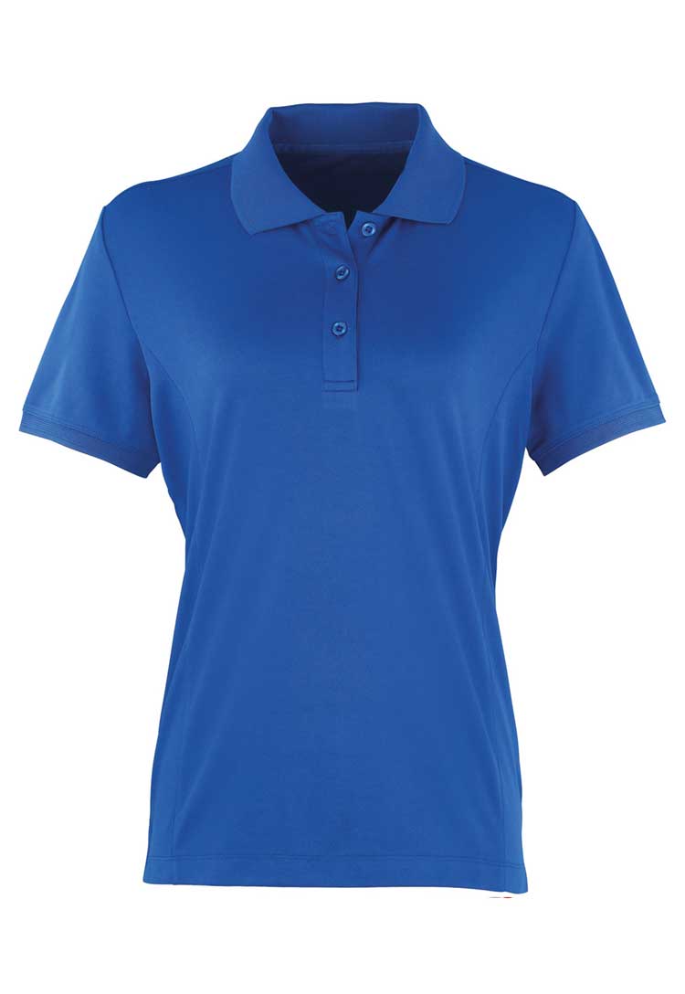 Women's Coolchecker® Piqué Polo PR616 royal