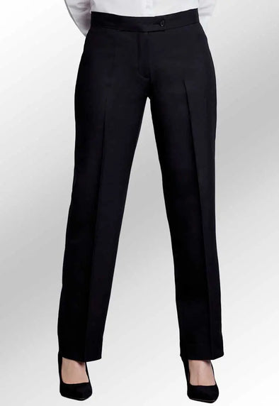 Office Women Formal Suit Pants High Waist Wide Leg Business Bottoms Trousers  | eBay