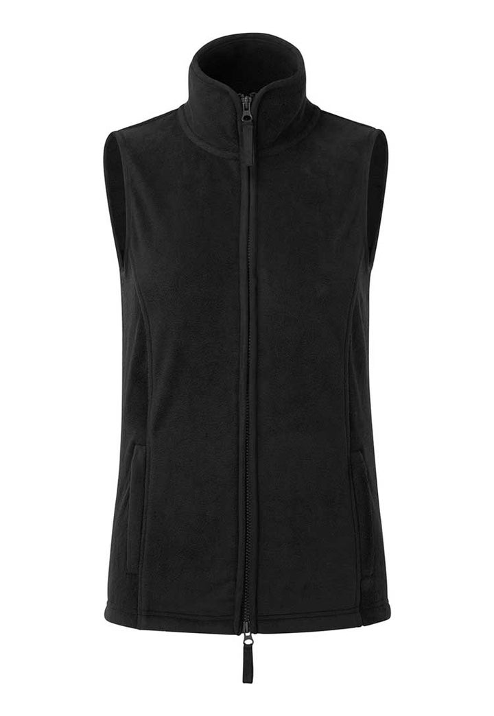 Women’s Artisan Fleece Gilet PR804 black