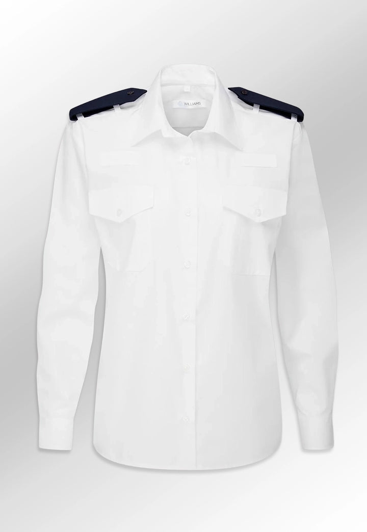 Women's Long Sleeve Security Shirt - The Work Uniform Company