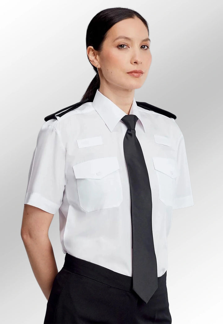 Women's Short Sleeve Security Shirt - The Work Uniform Company