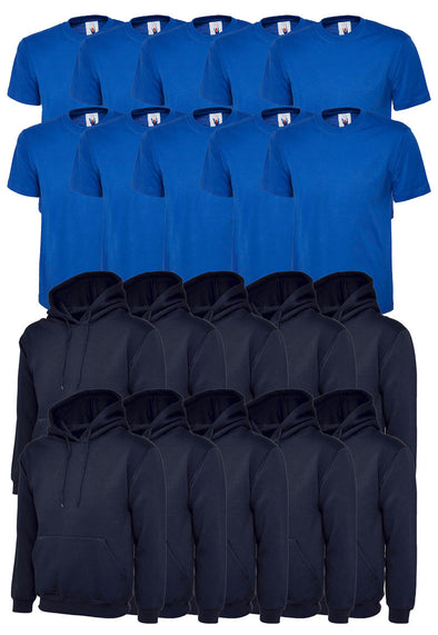 Workwear Bundle Deal - 10 Tees & 10 Hoods