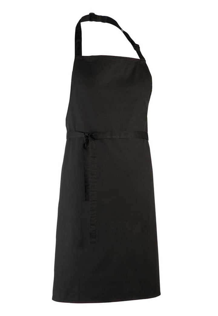 Extra Large Bib Apron PX150 in Black