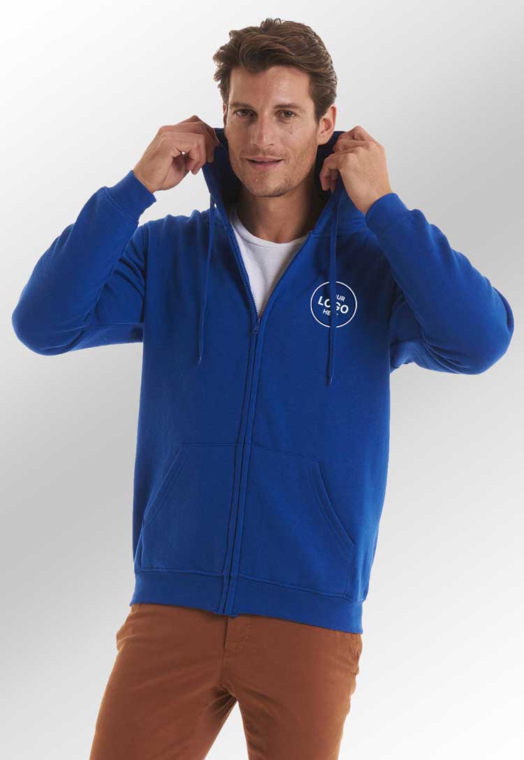 Classic Zip Hoodie - Bundle of 8 with Logos