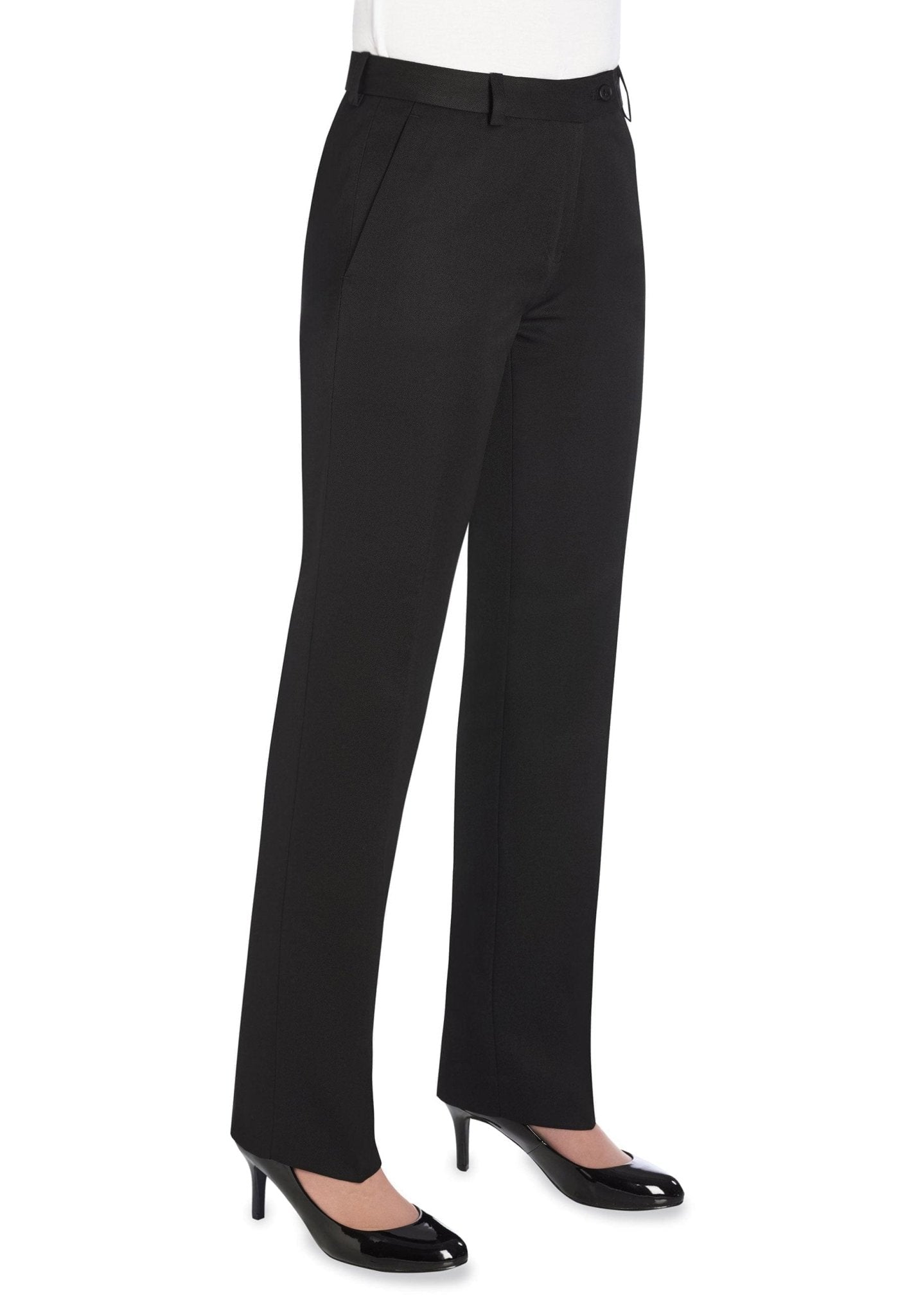 Brook Taverner Aura Women's Straight Leg Trousers - Navy or Charcoal ...