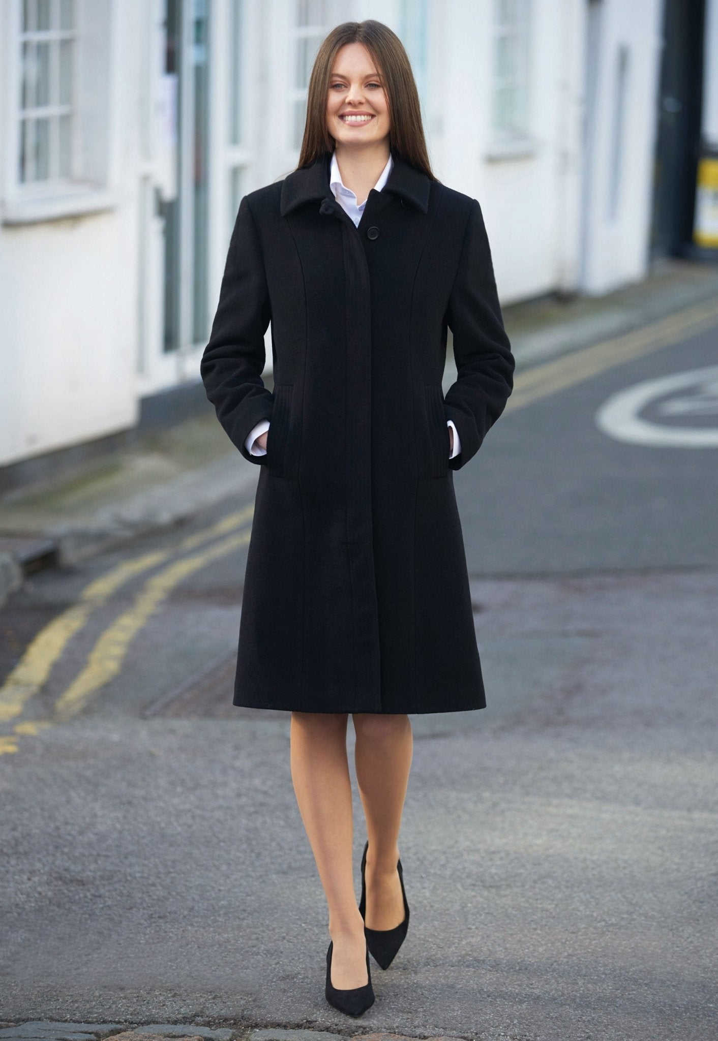 Brook Taverner Burlington Overcoat for Women The Work Uniform Company