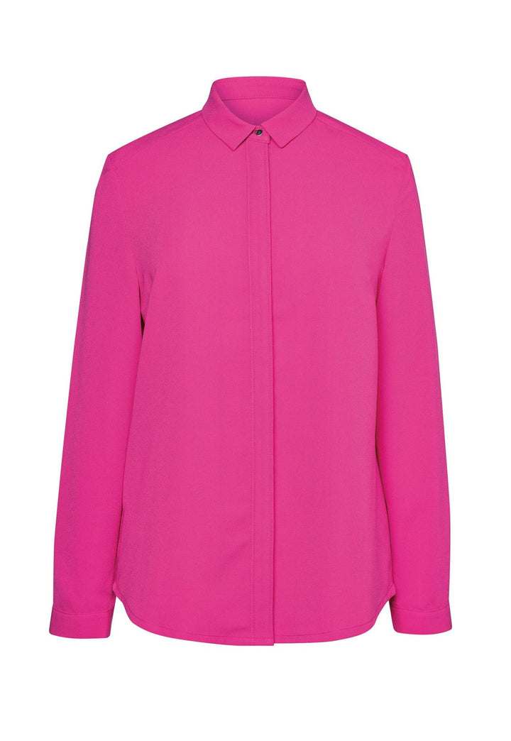 Firenze Crepe de Chine Blouse 2298 in Fuchsia