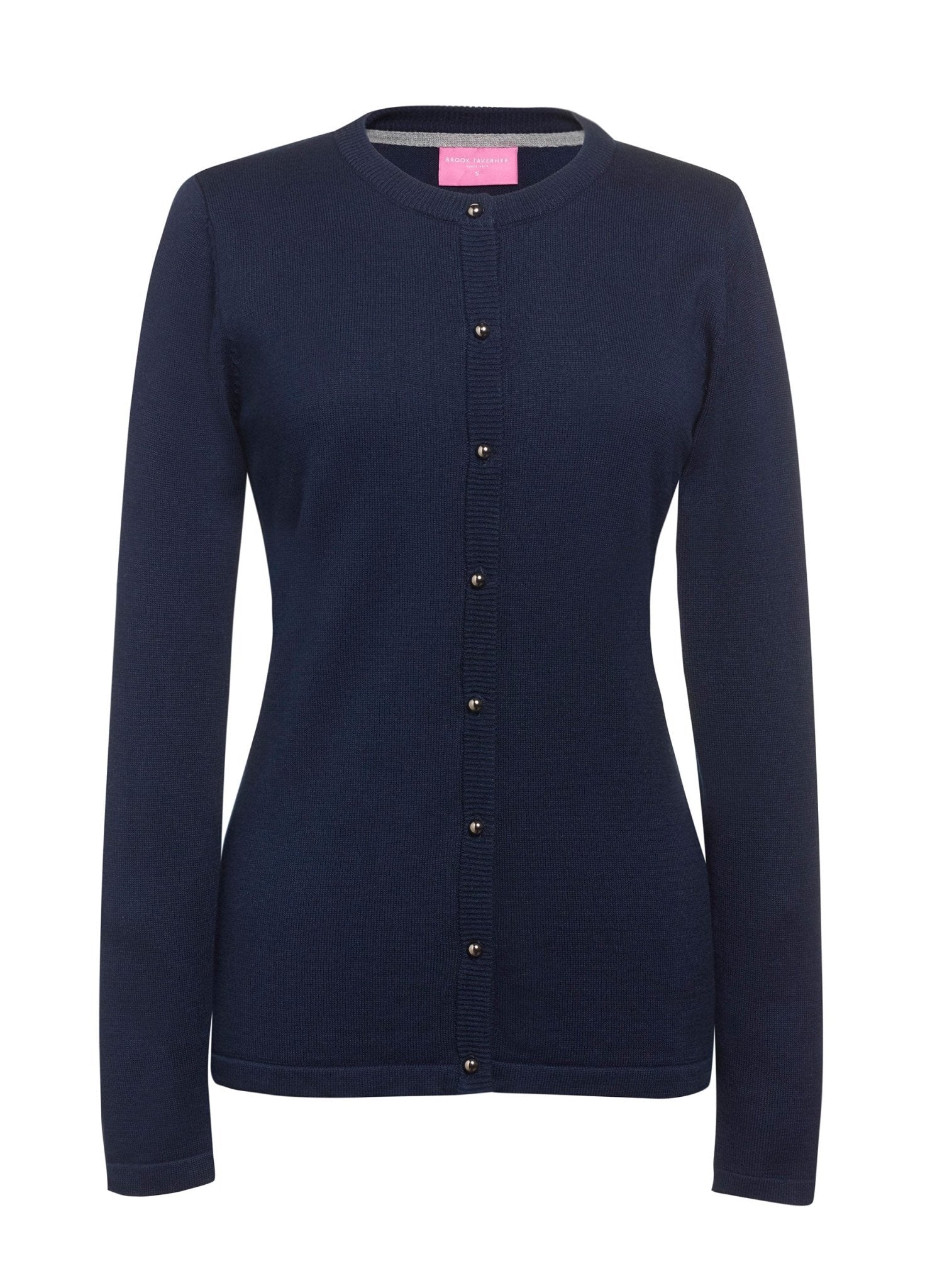 Seattle Crew-Neck Ladies Cardigan – The Work Uniform Company