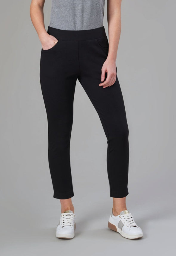 Camila Jersey Stretch 3/4 Capri Trouser 2371 - The Work Uniform Company