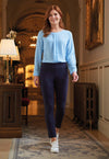 Camila Jersey Stretch 3/4 Capri Trouser 2371 - The Work Uniform Company