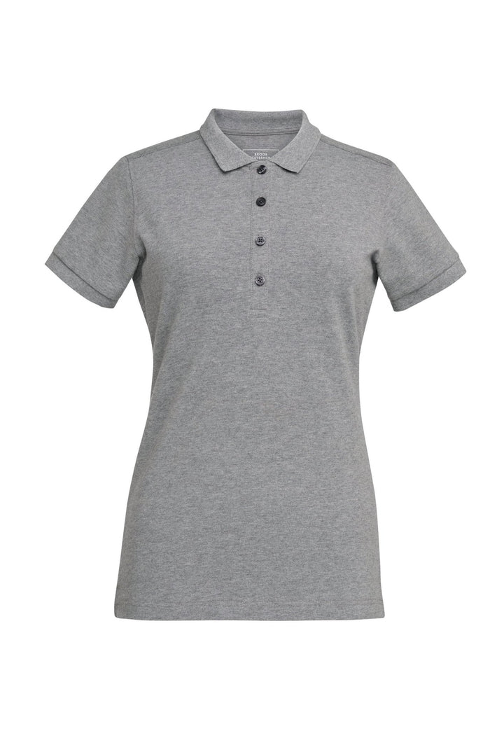 Arlington Premium Cotton Ladies Polo 2372 in Grey Marl