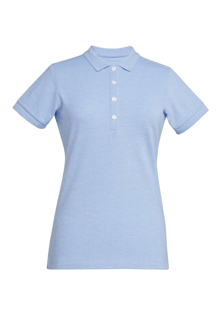 Arlington Premium Cotton Ladies Polo 2372 in Sky Marl