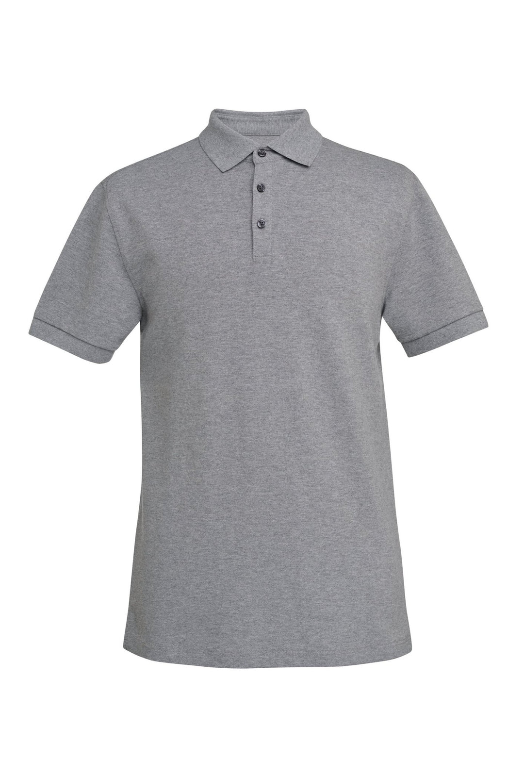 Hampton Premium Cotton Polo 4223 in Grey Marl