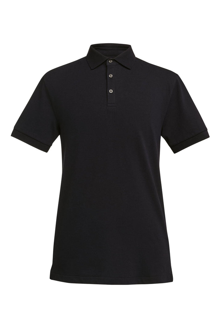 Hampton Premium Cotton Polo 4223 in Black