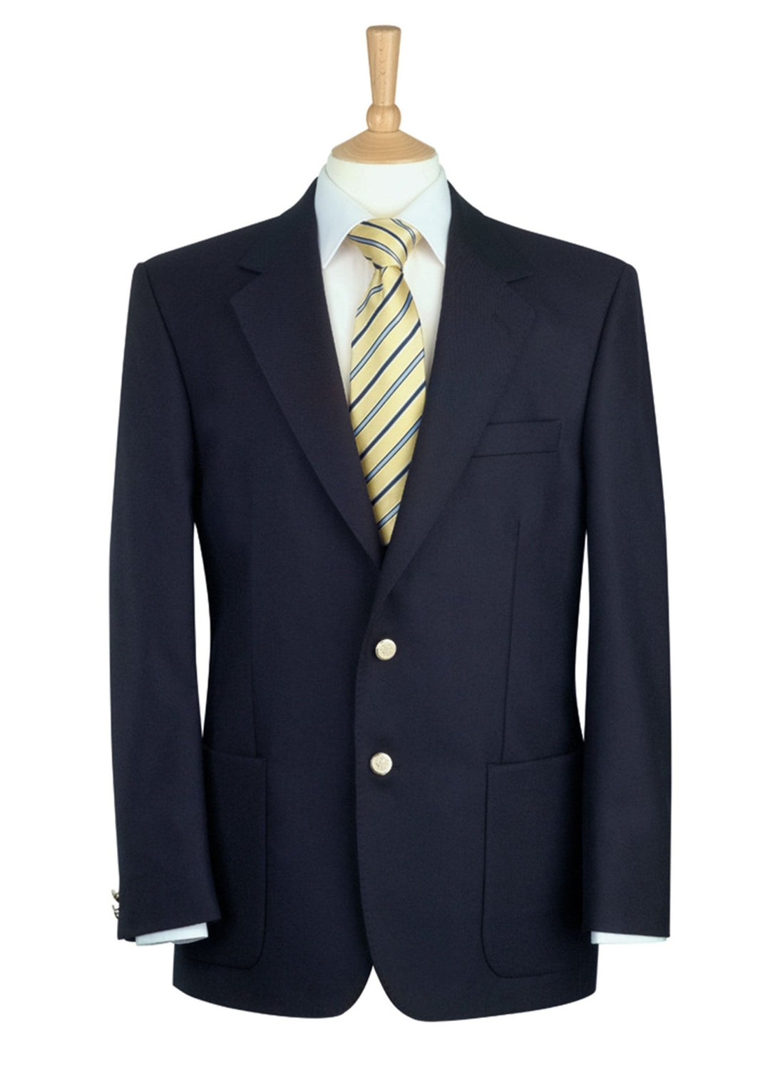 Oxford Single Breasted Blazer 7057 in Navy