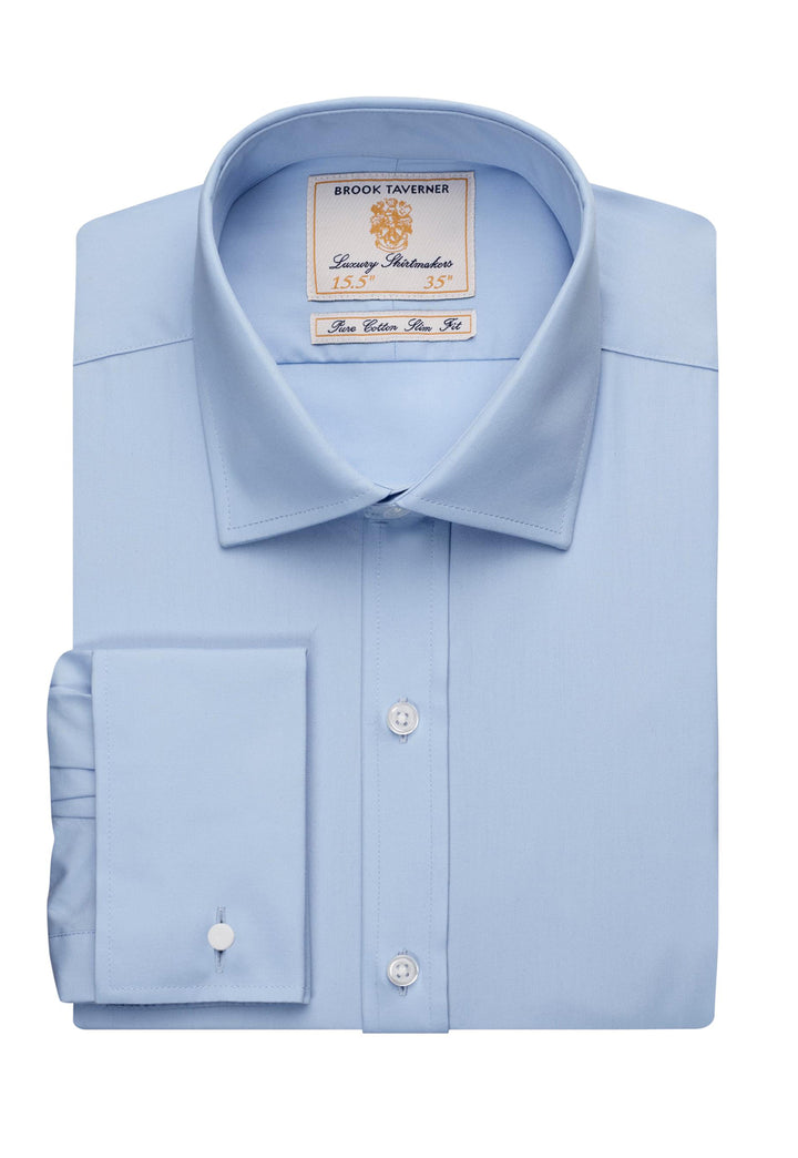 7643 - Chelford Slim Fit Cotton Poplin Shirt