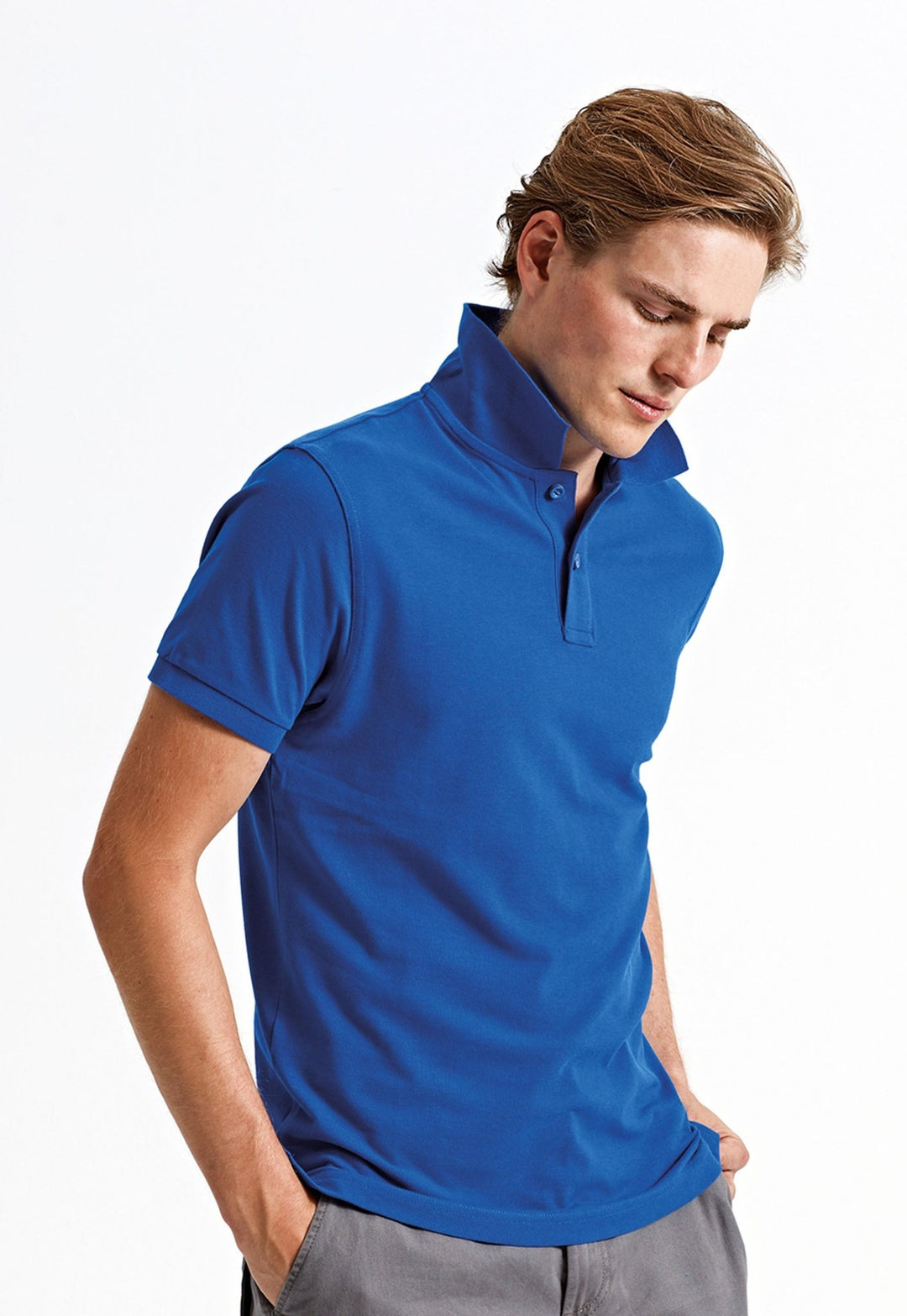 Men's Organic Polo AQ082 - The Work Uniform Company