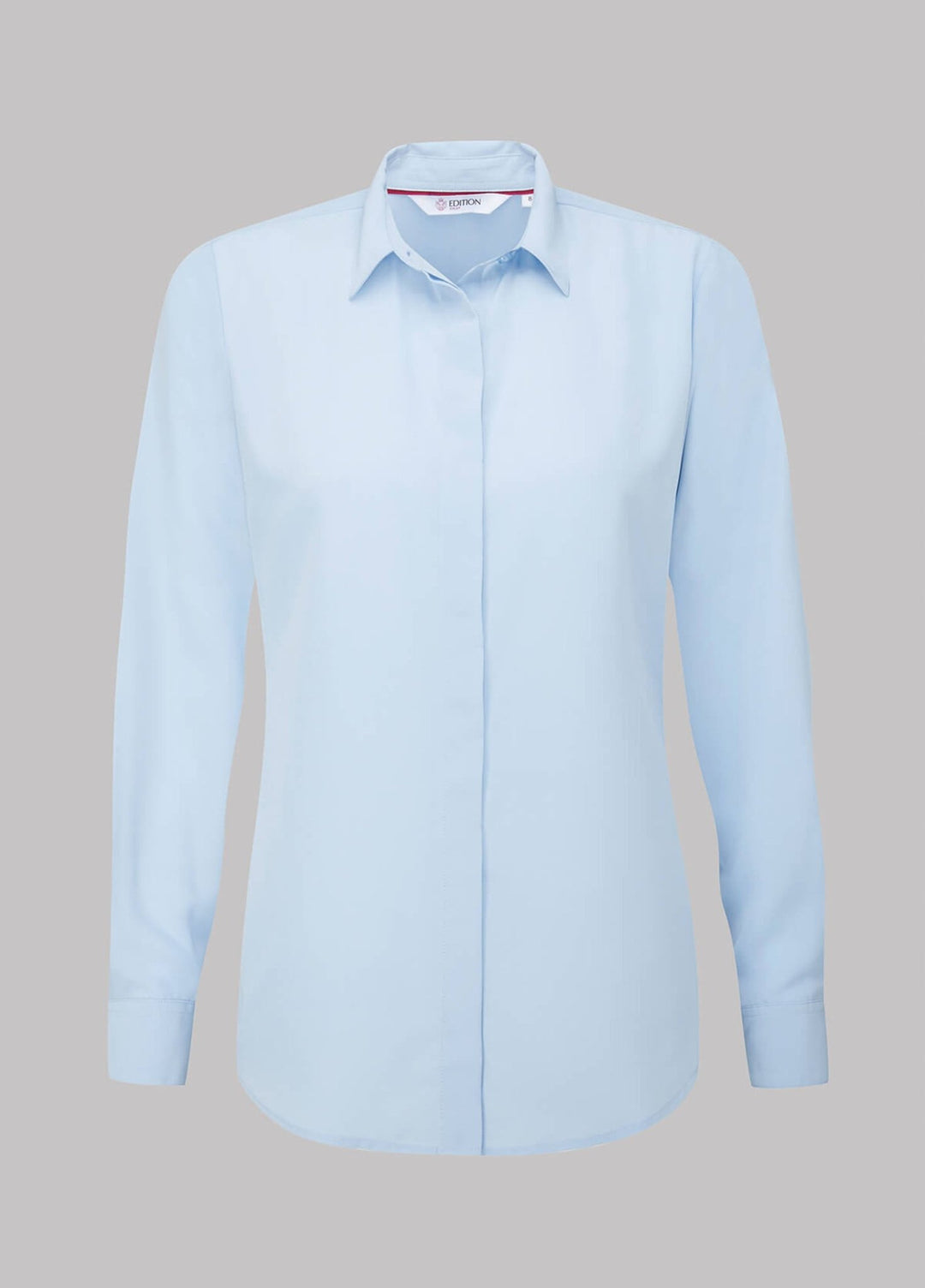 Erin Blouse Long Sleeve in Light Blue